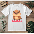 thumbnail image 3 of Playera Infantil Unisex Capibara Bebé Feliz Cumpleaños, 3 of 4