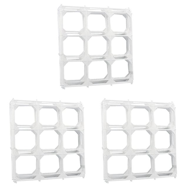 30 Uds Soporte Cuadrado para Globos Blanco YONGSHENG 30 x 30 cm