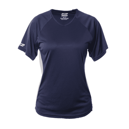 UPC: 0845099074361 | WOMENS NuFIT JERSEY  Navy Blue  Youth Small (2355-03-YS)