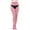 Hot Pink, variant on Idoravan Fishnet Stockings for Women Plus Size,Women's Fashion Socks Color Fashionable Perforated Socks Super Elastic Fishing Net Socks Toe Dense Mesh Socks