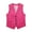 Hot Pink, variant on Women's Summer Linen V Neck Vest Cardigan Casual Fashion Top Lightweight Comfortable Breathable Stylish Layering Piece