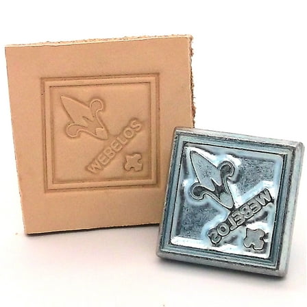 Webelos 3-D Leather Craft Stamp 8517-00 by Stecksstore