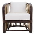 thumbnail image 2 of NPD Furniture Shanaya Rattan Accent Arm Chair in Paloma Brown, 2 of 8