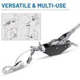 thumbnail image 4 of Come Along Winch, 3000 lbs Pull Capacity, 12 ft Steel  Hand Winch with 2 Hooks, 4 of 6
