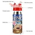 thumbnail image 3 of Movie Sing 2 Kids Water Bottle with Silicone Straw And Spill-Proof Lid, 12 Oz Stainless Steel Double-Wall Vacuum Insulated Water Bottles for Boys Girls, 3 of 8