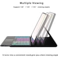 thumbnail image 2 of Touchpad Keyboard case for iPad (A16) 11th Generation 11 Inch 2025, iPad 10th Generation 10.9 inch 2022 Bluetooth Keyboard Smart Cover with 7 Color Backlit Pencil Holder Screen Protector, 2 of 6