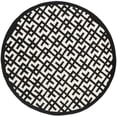 thumbnail image 6 of SAFAVIEH Chatham Jackson Geometric Wool Area Rug, Ivory/Black, 4' x 6', 6 of 10