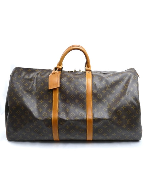 Pre-Owned LOUIS VUITTON Keepall 60 Boston Bag Monogram Brown M41422 Men's and Women's