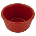 thumbnail image 2 of G.E.T. Enterprises RM-401-R Red 4 oz. Fluted Ramekin, Break Resistant, Red (Pack of 12), 2 of 3