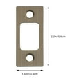 thumbnail image 2 of Hytrove 1Set Standard Door Lock Strike Plate for Exterior Doors Aesthetic Appeal and Durable Use, 2 of 8