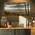 thumbnail image 2 of Designart Pier in Brown Lake Canvas Wall Art, 2 of 4