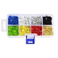 thumbnail image 1 of Maoww 400pcs Assorted Color Safety Home Office Use Art Craft Sewing Jewelry Making Hanging Clips, 1 of 6