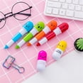 thumbnail image 1 of Pills Shaped Pens, ABS Material Cute Retractable Ballpoint Pen Colored Retractable Design Small Portable  For Party Gift For Classroom Reward, 1 of 8