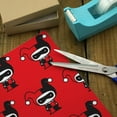 thumbnail image 3 of Harley Quinn Cute Chibi Character Premium Roll Gift Wrap Wrapping Paper, 3 of 5