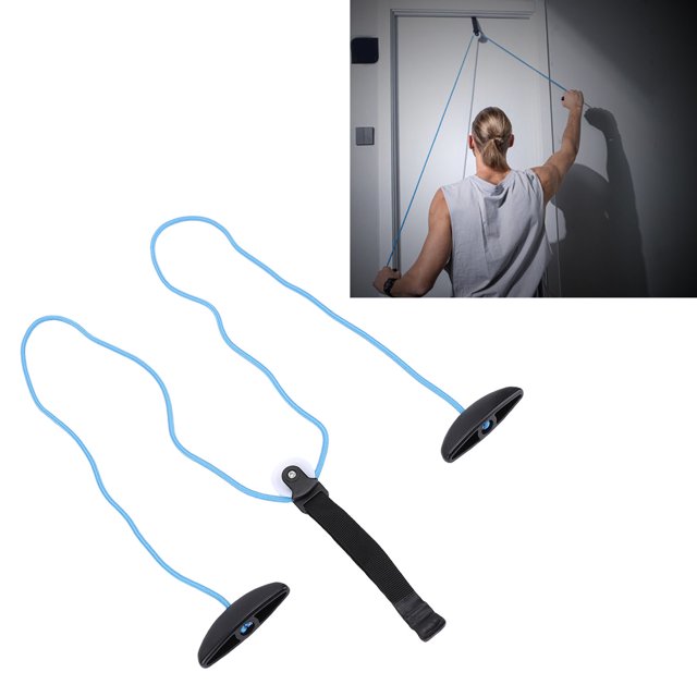 Rotator Cuff Exerciser Shoulder Pulley, Neck Shoulders and Upper Arm Muscles Exercise, Unique Design for Efficient Workouts, Premium PVC Material, Easy to Install