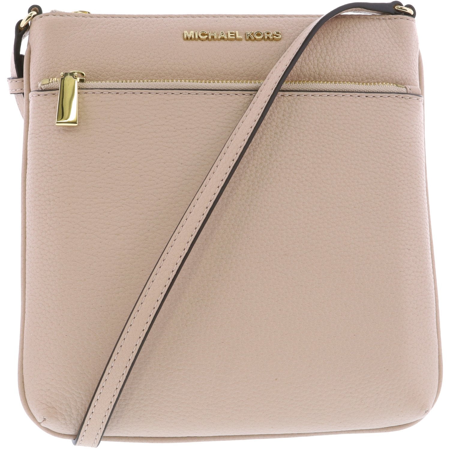 michael kors riley pebble leather crossbody