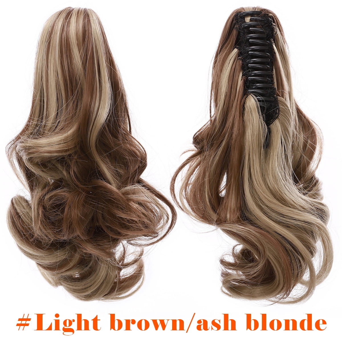 Cute Short Babydoll Pigtail Extensions (Brown)'s Code & Price