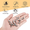 thumbnail image 4 of M6 Wing Nut Wing Nuts Metric Female Stainless Steel Wing Nut For Diy Fasteners 80 Pieces, 4 of 5