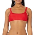 thumbnail image 2 of Tommy Hilfiger Women's Classic Fit Bikini Top, Scarlet, L, 2 of 4
