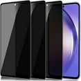 thumbnail image 1 of SHIQI-3 Pack Privacy Screen Protector for Samsung Galaxy S21 Plus, 9H Hardness Anti-Spy Tempered Glass Film for Samsung Galaxy S21 Plus - Easy Installation, Anti Scratch, Bubble Free, Case Friendly, 1 of 4