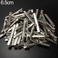 thumbnail image 2 of SPRING PARK 20 Pcs Flat Iron Single Prong Duck Alligator Hair Clips DIY Bows Accessories, 2 of 8