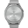 thumbnail image 5 of Garmin Vivomove 3 Hybrid Smartwatch with Slate Stainless Steel Bezel and Powder Gray Case, 5 of 14