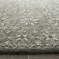 thumbnail image 3 of SAFAVIEH Micro-Loop Grace Floral Geometric Area Rug, Blue/Ivory, 4' x 6', 3 of 7