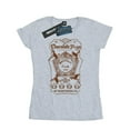thumbnail image 1 of Harry Potter Womens Chocolate Frogs Mono Label Cotton T-Shirt, 1 of 5