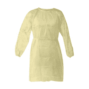 Yellow Isolation Gown - Pack of 10