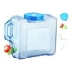 thumbnail image 4 of Grado alimenticio ligero de la abertura grande del contenedor de almacenamiento del agua del tanque de agua que acampa 5 litros Cola Contenedor de bebidas, 4 of 8