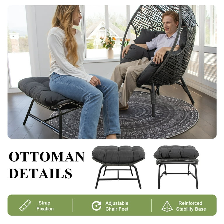 オットマン・スツール Egg chair Foot stool Egg Chair Footstool – Danish Design Store