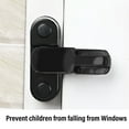 thumbnail image 4 of Anti Theft Flat Window Buckle Lock Aluminum Alloy Universal Window Door Frame Security Locks For Home And Office, 4 of 8