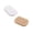 White and Yellow, variant on Bar Soap Holder, Soap Holder Pad, Soap Savers Pads, Self-Draining Soap Bars Holder for Kitchen, Bathroom, and Soap Dish, 1pc, 4.52 inch