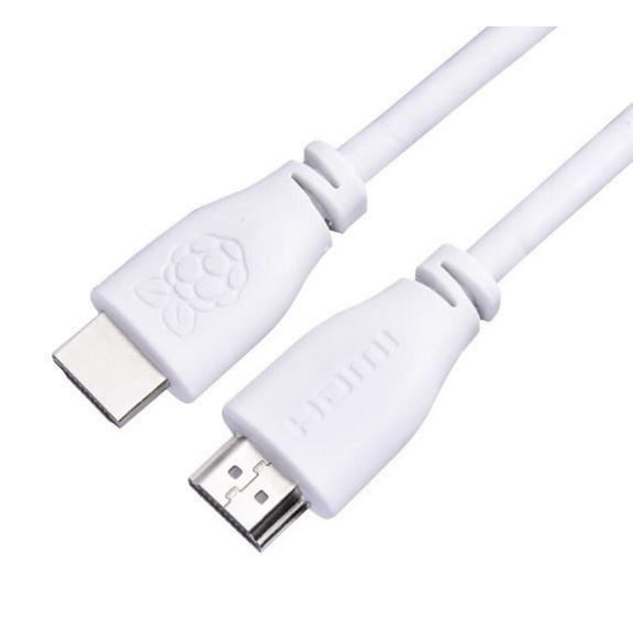 RASPBERRY-PI - Raspberry Pi HDMI Lead, Male to Male, 1m White