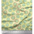 thumbnail image 1 of Soimoi Poly Georgette Fabric Artistic Floral Print Sewing Fabric Yard 52 Inch Wide, 1 of 3