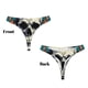 thumbnail image 3 of Balery Modern Hip-Hop Skull Tangas de Algodón para Mujer con Estampado – Ropa Interior Sexy, Transpirable, G-string-Medium, 3 of 5