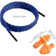 thumbnail image 5 of 100 Pairs Corded Ear Plugs Silicone Noise Reducing Blocking Cancelling Soft Reusable Rubbe, 5 of 5