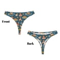 thumbnail image 3 of Kdxio String de Plage Motif Chien Sans Couture pour Femmes - String Taille Basse Invisible Extensible Culottes Respirantes pour Femmes-3TG, 3 of 6