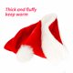 thumbnail image 3 of Santa Hat, Christmas Hat Holiday for Adults Unisex Velvet Comfort Extra Thicken Xmas Hat for New Year Festive Party, 3 of 5