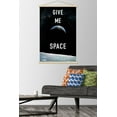 thumbnail image 2 of Give Me Space Wall Poster with Wooden Magnetic Frame, 22.375" x 34", 2 of 5