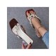 thumbnail image 1 of New Fashion Butterfly Flowers Decor High Heel Slippers Women's Flip Flops, 1 of 5