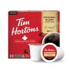 Tim Hortons Original Blend, Medium Roast Coffee, Single-Serve K-Cup Pods Compatible with Keurig Brewers, 32ct K-Cups,Red