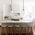 thumbnail image 3 of 7.87" Gold Crystal Pendant Light Fixture,Modern Kitchen Pendant Light Over Island,Indoor Crystal Mini Hanging Lighting for Kitchen Dining Room, 3 of 8