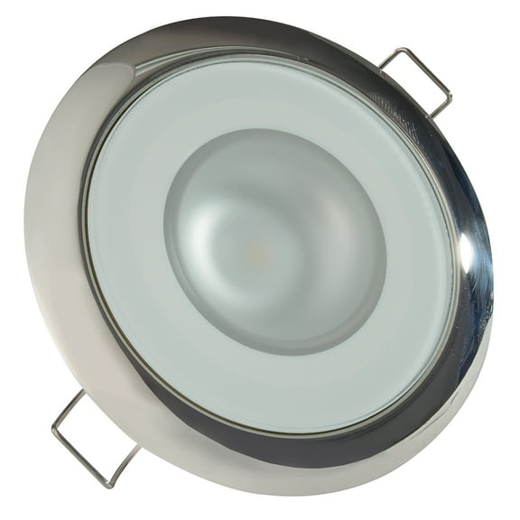 Lumitec Mirage Down Light Warm White Polished Finish
