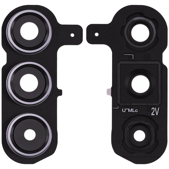 Replacement Back Camera Lens With Cover Bezel Ring Compatible With Samsung Galaxy S24 Plus 5G (Cobalt Violet)