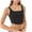 Black, variant on Women Summer Tops Women's Yoga Stretch U Back Tank Top Fitness Vest For Workout T Shirts Printing Cardigan with Top for Women Brain Blouse Business Copper Casual 2x Crop Black 2XL