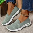 thumbnail image 5 of Joernso Women Slip-On Sneakers Orthopedic Breathable Mesh Slip-ons Lightweight Diabetic Walking Shoes for Running Errands Office Work, 5 of 8
