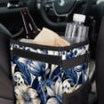 thumbnail image 6 of Ink Plants Foldable Car Trash Bin Mini Trash Can with Lid, Leak-proof, Hanging Storage Bag - Car Garbage Can, 6 of 6