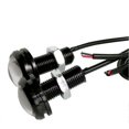thumbnail image 4 of CHAO Luz LED de marcha atrás para coche, resistente al agua, luz de freno y señal de giro para motocicleta, luz intermitente automática de alto brillo, color azul, 4 of 4