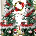 thumbnail image 5 of Guirnalda de cintas navideñas de colores de 1,5/30 m, cintas de oropel para envolver árboles de Navidad, decoraciones para fiestas de año nuevo, bodas y bares, 5 of 5